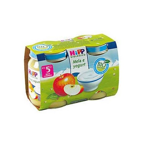 Apple snack and yogurt Hipp