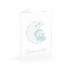 Moon Bear Greeting Card Mendozzi