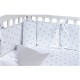 Lella - Il letto culla Picci completa di rivestimento Stella - materasso - Cuscino in omaggio
