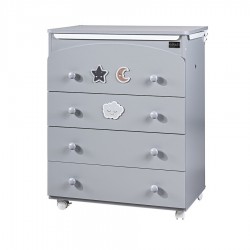 Bath/Changing Table 4 Smile drawers Picci